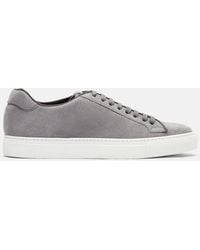 SCAROSSO - Ugo Grigio Scamosciato Sneakers - Lyst