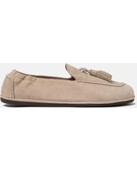 SCAROSSO - Anais Sand Suede - Lyst
