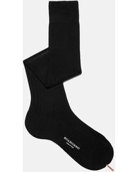 SCAROSSO - Wool Knee Socks - Lyst