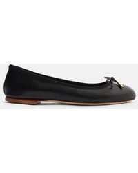 SCAROSSO - Carla White Edit Ballerinas - Lyst