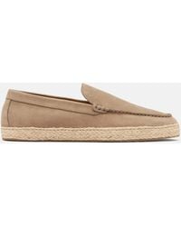 SCAROSSO - Lino Taupe Nubuck - Lyst