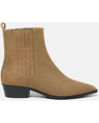 SCAROSSO - Olivia Light Suede - Lyst