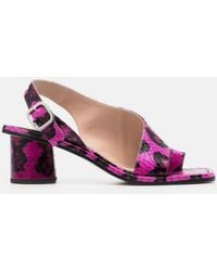 SCAROSSO - Jill Fuchsia Elaphe - Lyst