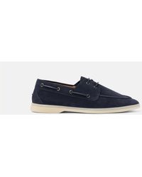 SCAROSSO - Lio Bleu Daim - Lyst