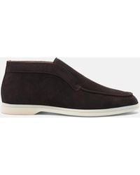 SCAROSSO - Leonardo Braun Veloursleder - Lyst