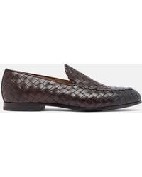 SCAROSSO - Vittorio Brown Loafers - Lyst