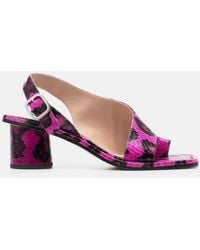 SCAROSSO - Jill Fuchsia Elaphe - Lyst