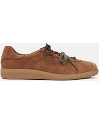 SCAROSSO - Mariate Tan Suede - Lyst