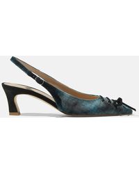 SCAROSSO - Livv Tartan Velvet - Lyst