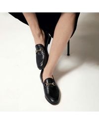 SCAROSSO - Alessandra Nera Loafers - Lyst