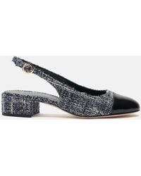 SCAROSSO - Coco Blau Tweed - Lyst