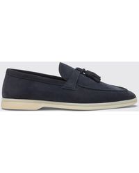 SCAROSSO - Collection Capsule Leandro Navy Suede x Brooks Brothers Daim - Lyst