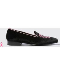 SCAROSSO - Loafers & Flats Nolita Black Velvet Velvet - Lyst