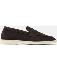 SCAROSSO - Luciana Braun Veloursleder - Lyst