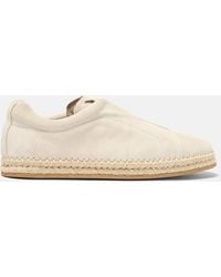 SCAROSSO - Thiago Ivory Suede - Lyst