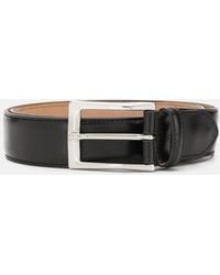 SCAROSSO - Cintura Marrone Scuro Classica Belts - Lyst