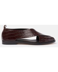 SCAROSSO - Eros Dark Croco - Lyst