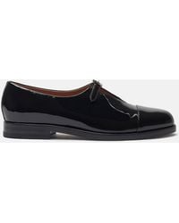 SCAROSSO - Vittoria Schwarz Lackleder - Lyst