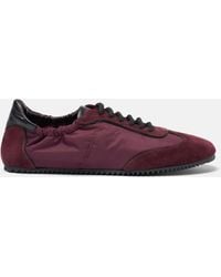 SCAROSSO - Riley Burgundy Nylon - Lyst