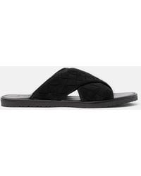 SCAROSSO - Ettore Suede Woven - Lyst