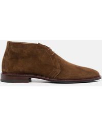 SCAROSSO - Gary Tobacco Suede - Lyst