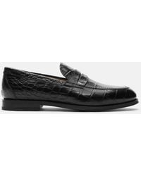SCAROSSO - Stefano Nero Cocco Loafers - Lyst
