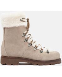 SCAROSSO - Kat Fur Suede - Lyst