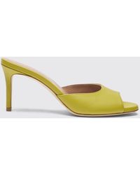 SCAROSSO - Lohan Lime Mules - Lyst