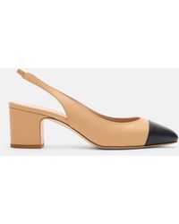 SCAROSSO - Miranda Nude Edit Pumps - Lyst