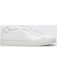 SCAROSSO - Caspule Collection Ugo White x Brooks Brothers Kalbsleder - Lyst