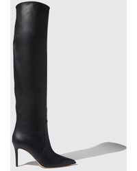 SCAROSSO - Carra Black Boots - Lyst