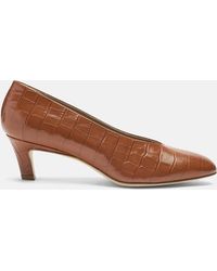 SCAROSSO - Deva Cognac Croco - Lyst