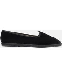 SCAROSSO - Nero Velluto Slippers - Lyst