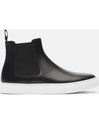 SCAROSSO - Sneakers Tommaso Nero Calf Leather - Lyst