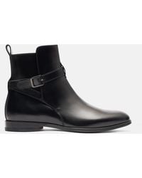 SCAROSSO - Lara Nera Jodhpur Boots - Lyst