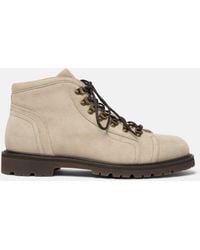 SCAROSSO - Theodore Sand Suede - Lyst