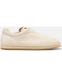 SCAROSSO - Thiago Ivory Suede - Lyst