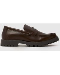 schuh - Ravi Chunky Loafer Shoes - Lyst
