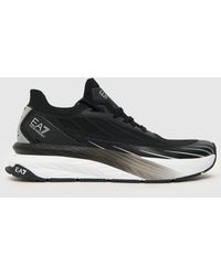 EA7 - Crusher Distance Sonic Knit Trainers In - Lyst