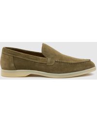 Schuh - Philip Suede Loafer Shoes In - Lyst