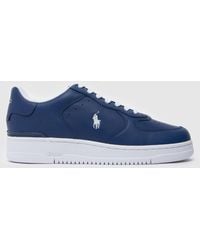 Polo Ralph Lauren - Masters Court Sneaker Trainers In - Lyst