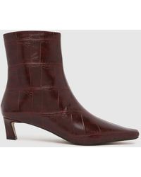 schuh - Bexley Kitten Boots - Lyst