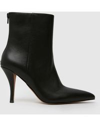 schuh - Betty Leather Heeled Boots - Lyst