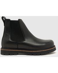 Birkenstock - Highwood Leather Chelsea Boots In - Lyst