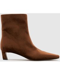 schuh - Bexley Kitten Heel Boots - Lyst
