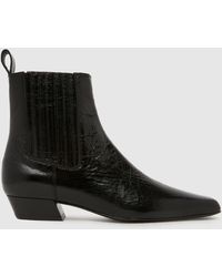 schuh - Cova Leather Chelsea Boots - Lyst