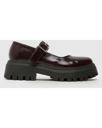 schuh - Lash Chunky Mary Jane Flats - Lyst