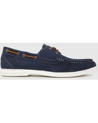 Schuh - Pablo Suede Boat Shoes In - Lyst