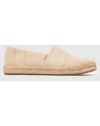 TOMS - Alpargata Rope 2.0 Flat Slip On Shoes - Lyst