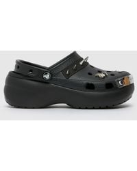 Crocs™ - Classic Grunge Platform Clog Sandals - Lyst